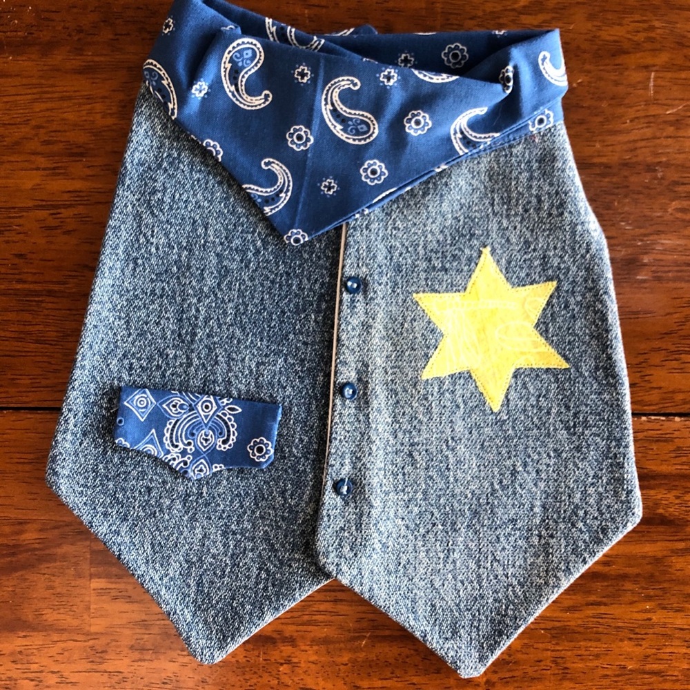New Sheriff Baby Bib
